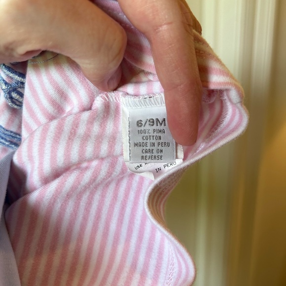 Squiggles by Charlie Dress - mHa monogram 6-9 Months - Picture 3 of 5